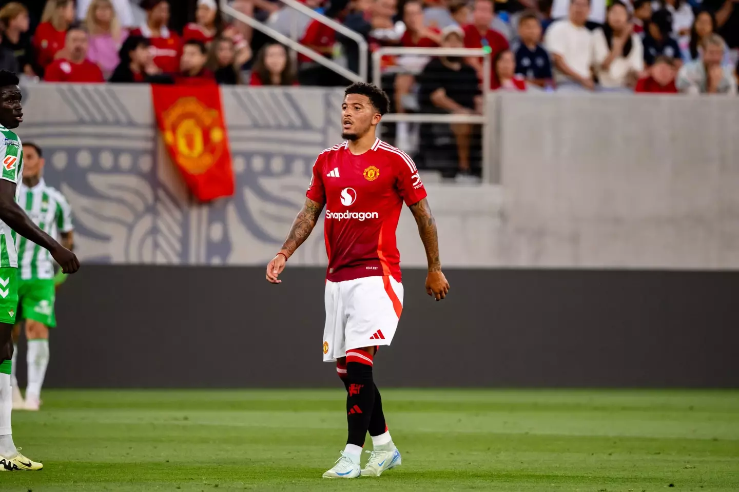 Manchester United's Jadon Sancho. (