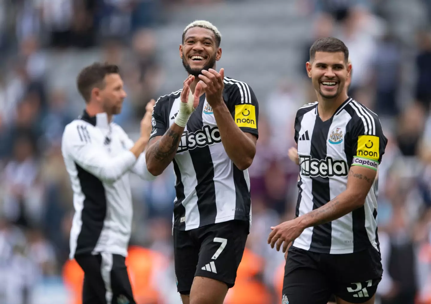 Joelinton scored the winning goal in Newcastle's 1-0 victory in their Premier League opening match against Southampton. (Image: Getty)