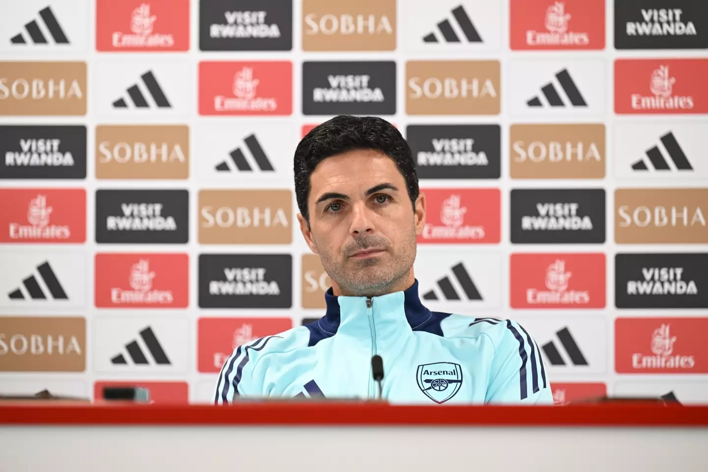 Arteta admitted Odegaard's absence would be a big test for his team (Getty)