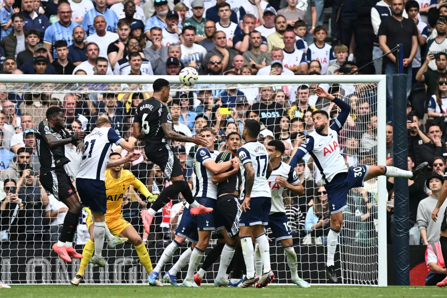 Arsenal goal vs Spurs- getty