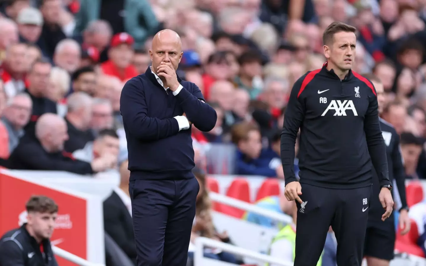 Liverpool's 1-0 defeat to Nottingham Forest is their first under new manager Arne Slot. (Image: Getty)