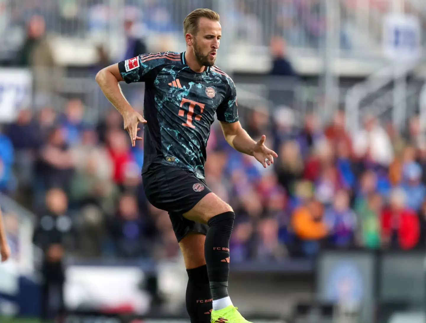 Kane score three times against Holstein Kiel (Image: Getty)