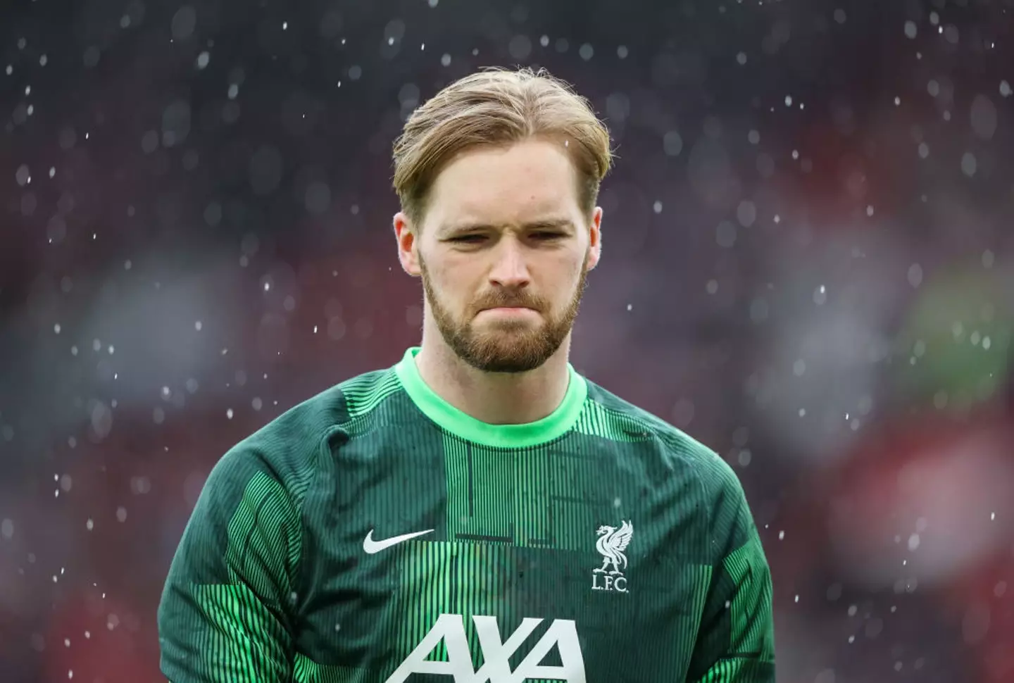 Caoimhin Kelleher is expected to make his first start for Liverpool this season on Saturday. (Image: Getty)