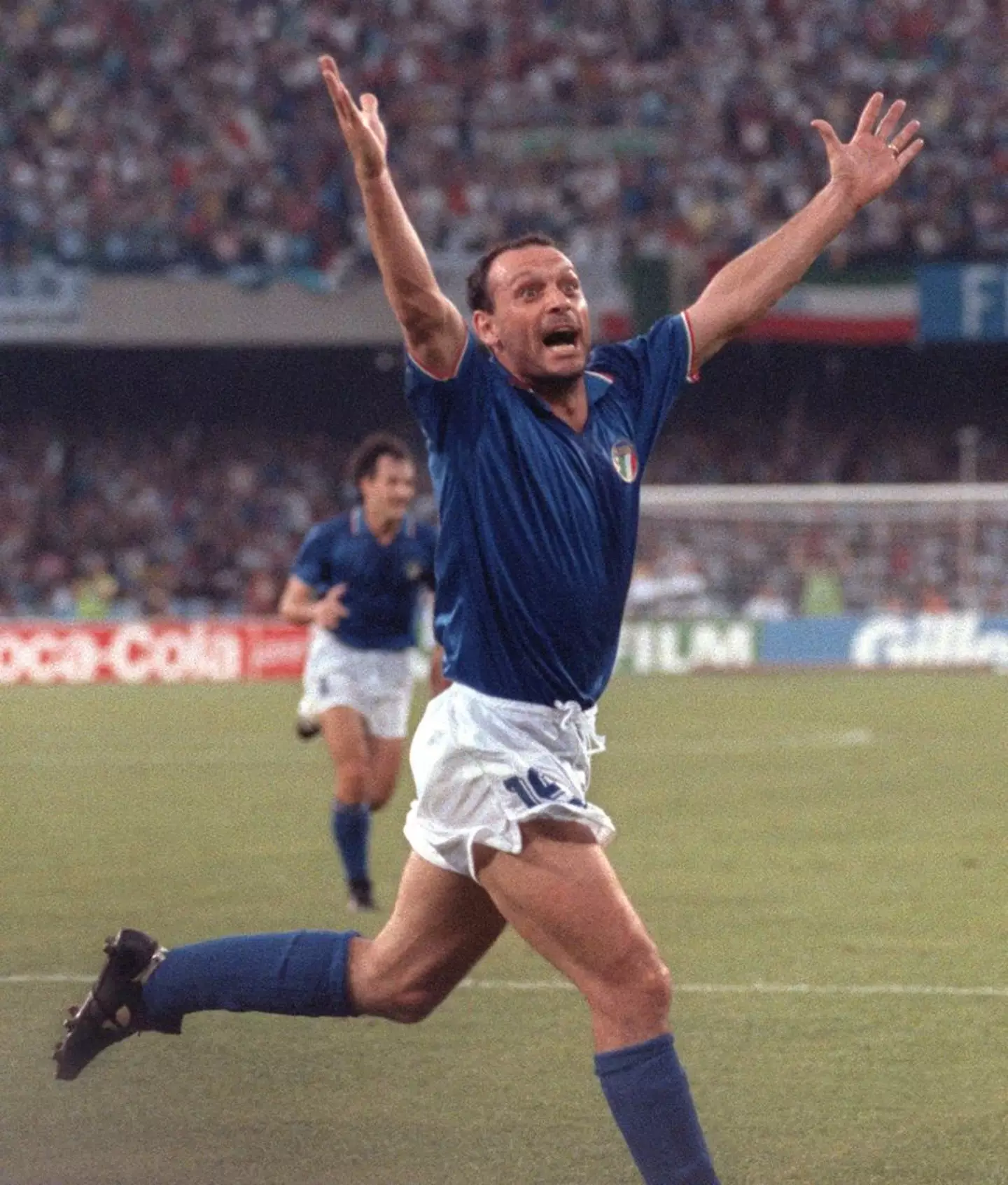 Salvatore Schillaci is a hero of Italian football after impressing at the 1990 World Cup. (Image: Getty)